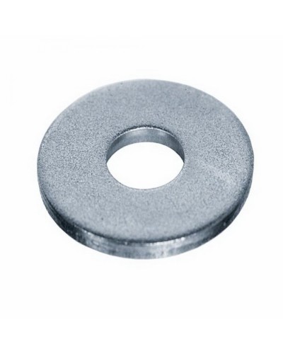 Шайба с широкими полями (кузовная) оцинкованная M16 (DIN 9021) (100 шт) (PR08.3928). Шайба с широкими полями. Промрукав в Ярославле