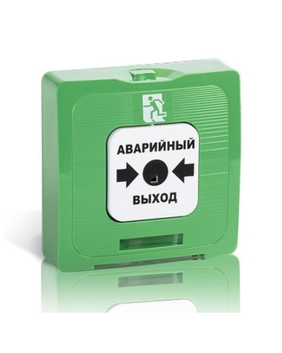ИР 513-10 АВАРИЙНЫЙ ВЫХОД (зелёный). Элемент дистанционного управления. Рубеж в Ярославле