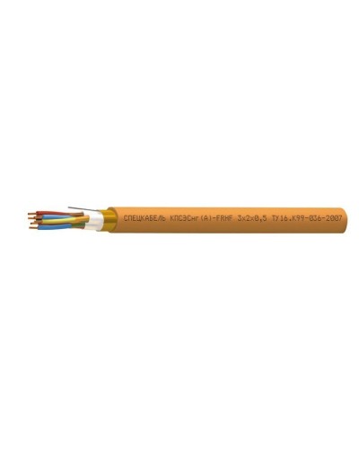КПСЭСнг(А)-FRHF 1х2х0,2 (Спецкабель). Кабель огнестойкий, с пониженным дымо- и газовыделением. Спецкабель в Ярославле