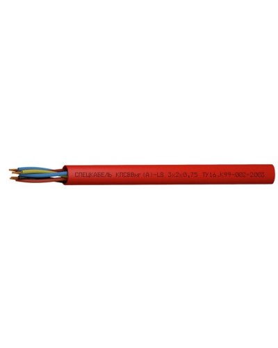 КПСВВнг(А)-LS 3х2х1,5 (Спецкабель). Кабель симметричный для систем сигнализации и управления, групповой прокладки, с пониженным дымо- и газовыделением. Спецкабель в Ярославле