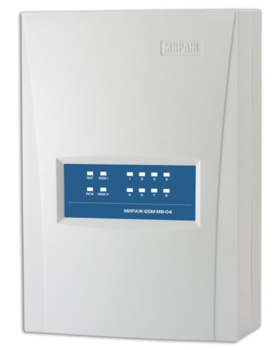 Мираж-GSM-M8-04. Устройство оконечное объектовое приемно-контрольное c GSM коммуникатором. Стелс НПП в Ярославле