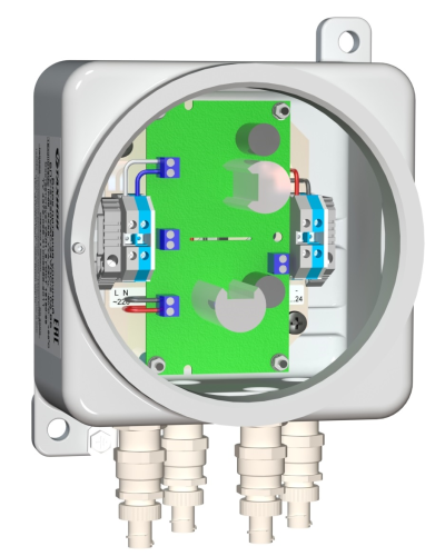 БПУ-2-220VAC-24VDC/2,0A ВБ. Блок питания уличный взрывозащищенный. Тахион в Ярославле