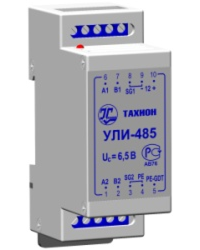 УЛИ-485. Удлинитель (повторитель) линий интерфейса RS-485.. Тахион в Ярославле