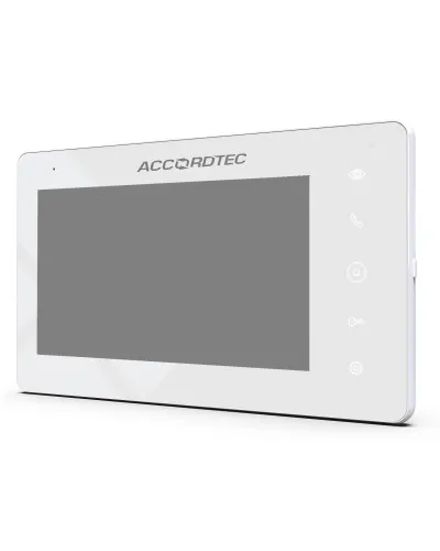 AT-VD710W WH. Монитор домофона цветной с функцией «свободные руки». AccordTec в Ярославле
