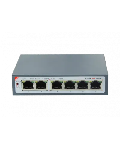 SH-20.4. Коммутатор с питанием по PoE. BAS-IP в Ярославле