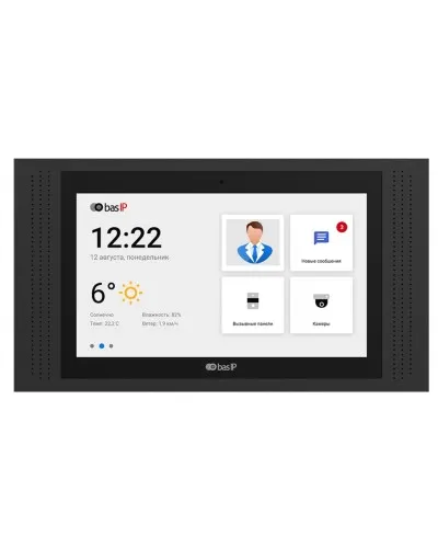 AT-10 BLACK. Монитор IP-видеодомофона цветной. BAS-IP в Ярославле