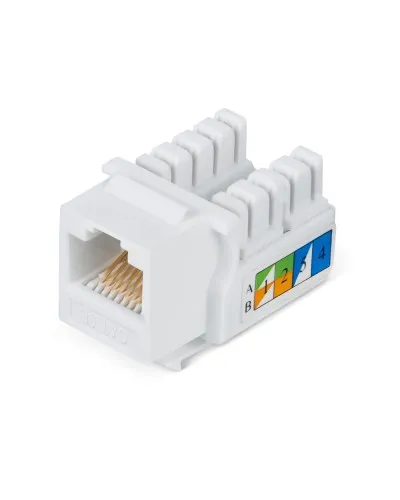 KJ-RJ45-Cat.5e-90 (7008c): Вставка Keystone Jack RJ-45 в Ярославле