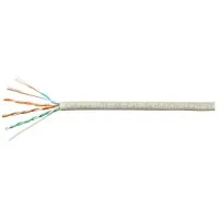 UTP-4P-Cat.5e-SOLID-LSZH-GY-LIGHT-100 (9996c-5). Кабель «витая пара» (LAN) для структурированных систем связи. CABEUS