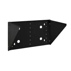 NC-6U-V-BK (12027c). Кронштейн настенный вертикальный 19 6U, цвет черный. CABEUS