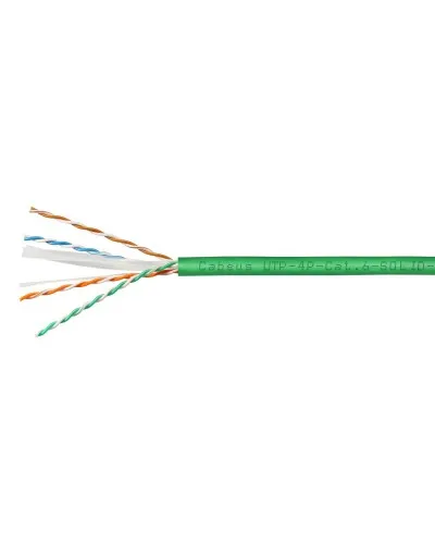 UTP-4P-Cat.6-SOLID-LSLTx-GN-100 (11139c-5). Кабель «витая пара» (LAN) для структурированных систем связи. CABEUS в Ярославле