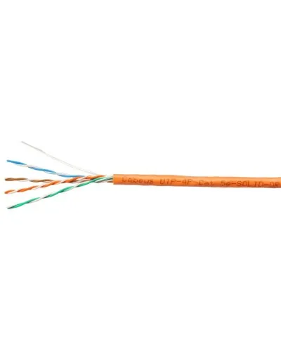UTP-4P-Cat.5e-SOLID-OR (7253c). Кабель «витая пара» (LAN) для структурированных систем связи. CABEUS в Ярославле