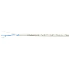 UTP-1P-Cat.5e-SOLID-LSZH-GY-500 (11149c). Кабель «витая пара» (LAN) для структурированных систем связи. CABEUS