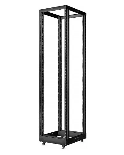 RA-37U-1000-BK (10159c). Открытая стойка 19, 37U, двухрамная, усиленная, цвет черный. CABEUS в Ярославле