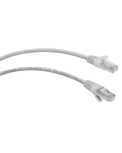 PC-FTP-RJ45-Cat.5e-1.5m (7271c), серый. Патч-корд медный. CABEUS в Ярославле