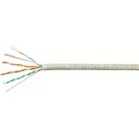 UTP-4P-Cat.5e-PATCH-GY (7201c). Кабель «витая пара» (LAN) для структурированных систем связи. CABEUS