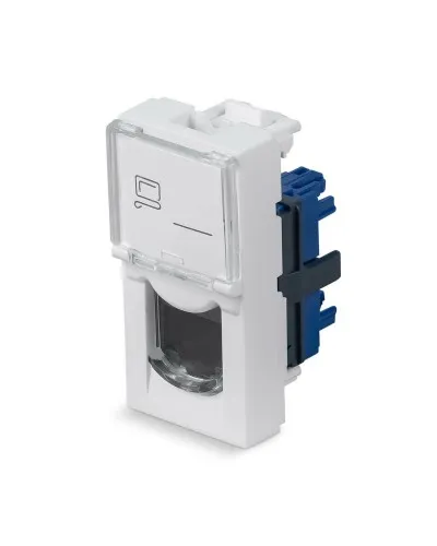 KJ-RJ45-Cat.6-180T-FP-L-22,5 (11840c): Вставка Keystone Jack RJ-45 в Ярославле