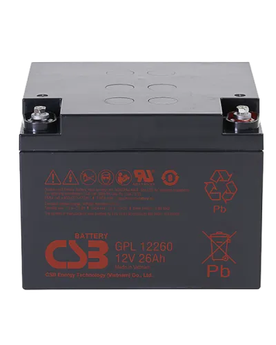 CSB GPL 12260. Аккумулятор герметичный свинцово-кислотный. CSB в Ярославле