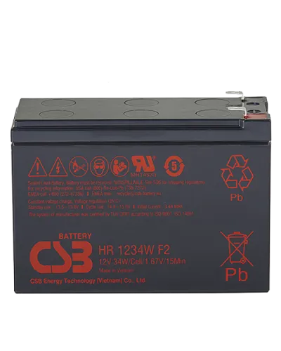 CSB HR 1234W. Аккумулятор герметичный свинцово-кислотный. CSB в Ярославле