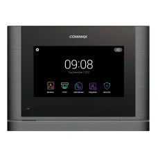CDV-704MF (темное серебро) Black Smog. Монитор видеодомофона цветной. Commax