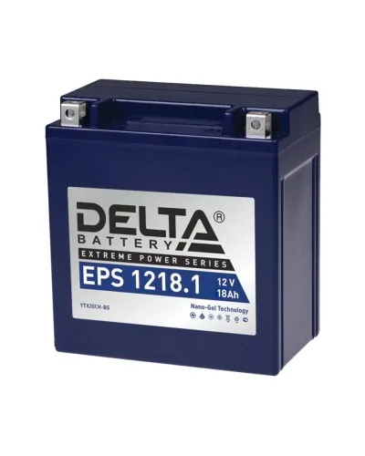 Delta EPS 1218.1. Аккумулятор герметичный свинцово-кислотный стартерный. Delta в Ярославле
