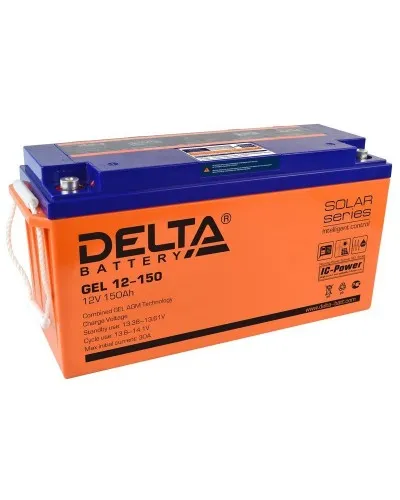Delta GEL 12-150. Аккумулятор герметичный свинцово-кислотный. Delta в Ярославле