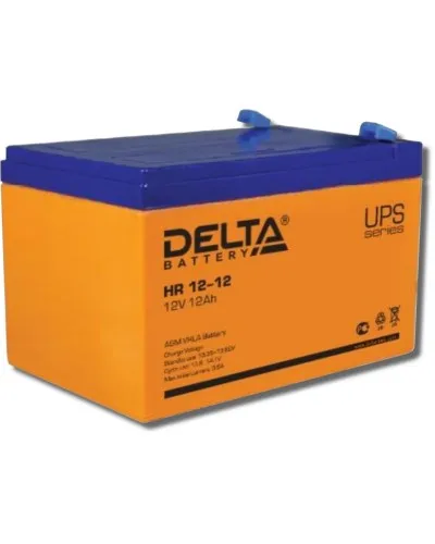 Delta HR 12-12. Аккумулятор герметичный свинцово-кислотный. Delta в Ярославле