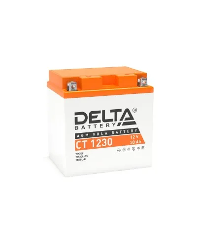 Delta CT 1230. Аккумулятор герметичный свинцово-кислотный стартерный. Delta в Ярославле