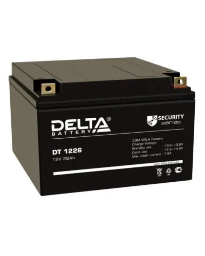 Delta DT 1226. Аккумулятор герметичный свинцово-кислотный. Delta в Ярославле