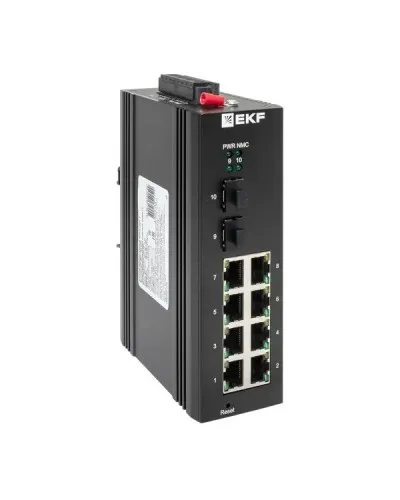 TSX-ML2-2GX/SFP-8GT. Промышленный управляемый коммутатор. EKF в Ярославле