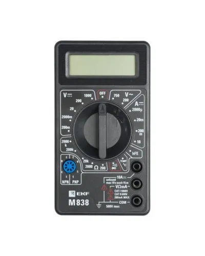 Мультиметр цифровой M838 Master (In-180701-bm838): Мультиметр цифровой в Ярославле