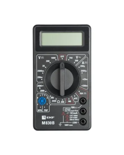 Мультиметр цифровой M830B Master (In-180701-bm830B). Мультиметр цифровой. EKF в Ярославле