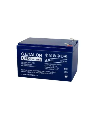 G.ETALON GL 12-12. Аккумулятор герметичный свинцово-кислотный. ETALON в Ярославле
