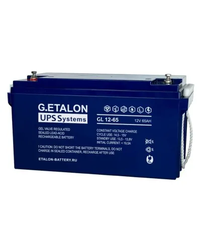 G.ETALON GL 12-65. Аккумулятор герметичный свинцово-кислотный. ETALON в Ярославле