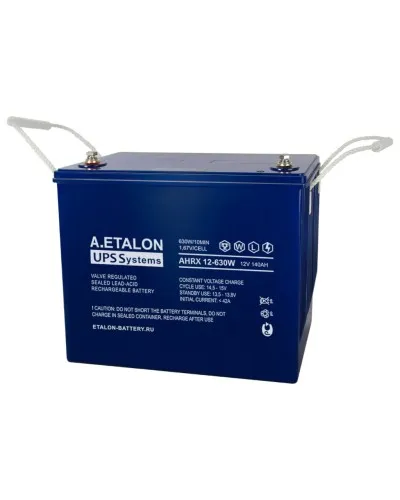 A.ETALON AHRX 12-630W (140). Аккумулятор герметичный свинцово-кислотный. ETALON в Ярославле