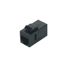 CA2-KJ-C5E-BK. Проходной адаптер. Hyperline