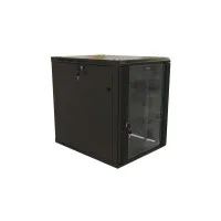 TWB-1868-GP-RAL9004. Шкаф телекоммуникационный 19 настенный 18U. Hyperline