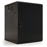 TWB-0945-SR-RAL9004. Шкаф телекоммуникационный 19 настенный 9U. Hyperline
