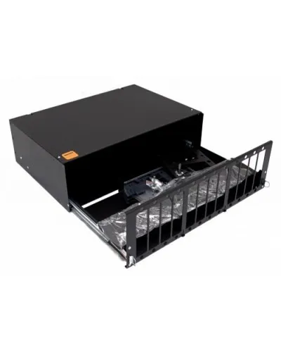 FO-19R-3U-12xSLT-W140H42-96UN-BK. Кросс оптический 19. Hyperline в Ярославле