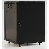TWB-FC-1866-SR-RAL9004. Шкаф телекоммуникационный 19 настенный 18U. Hyperline