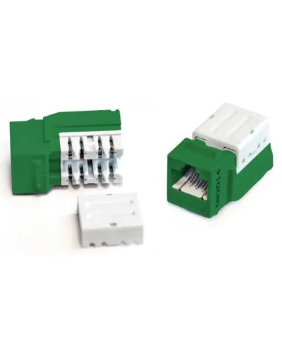 KJNE-8P8C-C5e-90-GN. Вставка Keystone Jack RJ-45. Hyperline в Ярославле