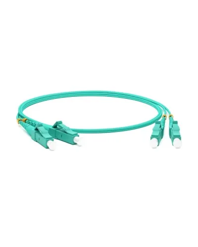 FC-D2-503-SC/PR-ST/PR-H-2M-LSZH-AQ. Патч-корд волоконно-оптический многомодовый. Hyperline в Ярославле