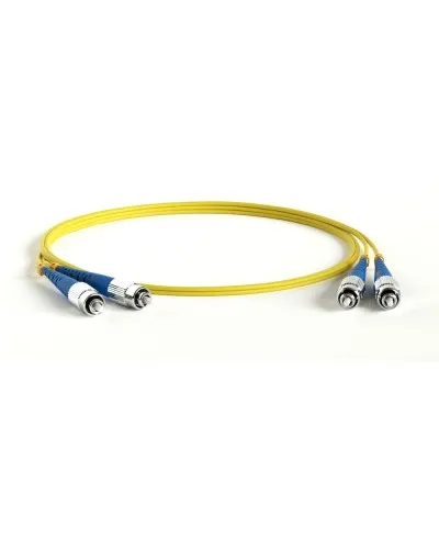 FC-D2-9-FC/UR-FC/UR-H-2M-LSZH-YL. Патч-корд волоконно-оптический FC-FC. Hyperline в Ярославле
