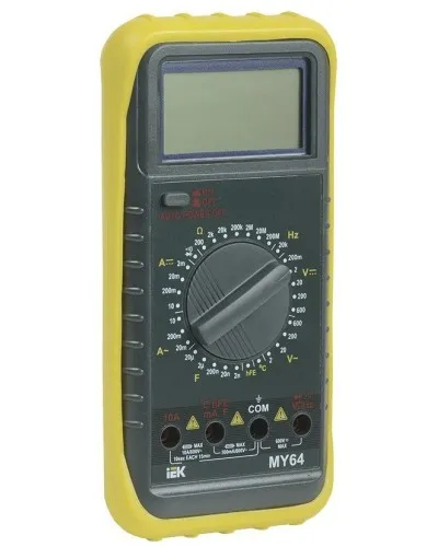 Мультиметр цифровой Professional MY64 (TMD-5S-064). Мультиметр цифровой. IEK в Ярославле