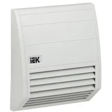 Фильтр c защитным кожухом 125x125 мм (YCE-EF-055-55). Фильтр c защитным кожухом для вентилятора 55м3/час. IEK