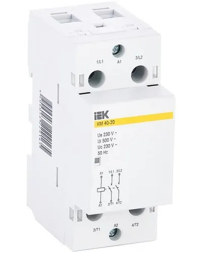 Контактор модульный КМ40-20 AC (MKK11-40-20). Контактор модульный. IEK в Ярославле