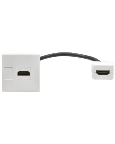 Розетка HDMI M/M PRIMER РКМ-20-10-П белый IEK (PR-KK40D-RH-0-2-K01). Розетка HDMI. IEK в Ярославле