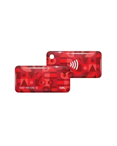 ISBC Mifare ID Standard (красный). Брелок. ISBC в Ярославле