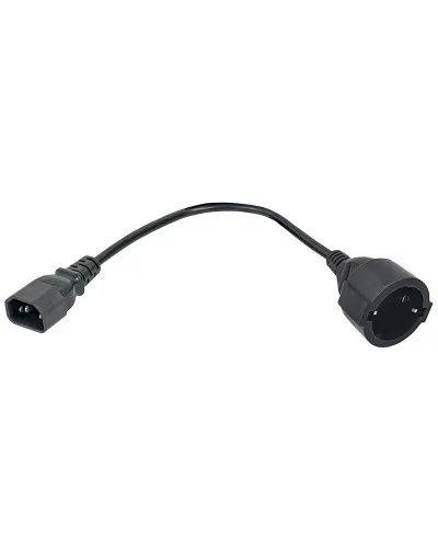 PC-C14D-10CM. Адаптер C14-Schuko. ITK в Ярославле