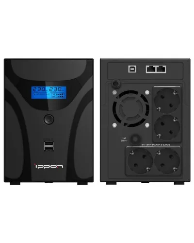 Ippon Smart Power Pro II 1600 Euro (1029742). Источник бесперебойного питания. Ippon в Ярославле