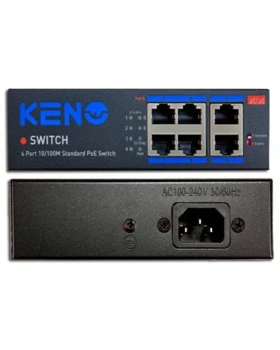 KN-SW402POE+. Коммутатор с питанием по PoE. KENO в Ярославле